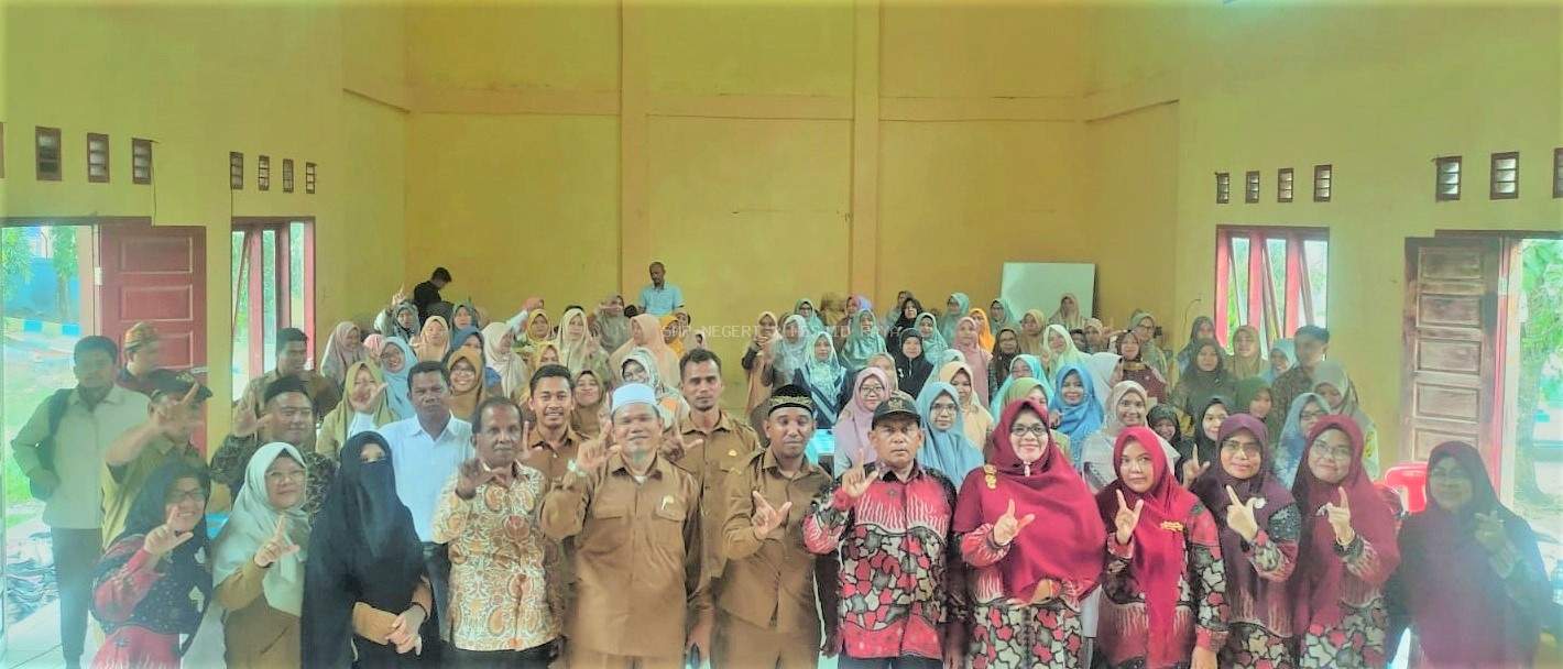 SMP NEGERI 2 MESJID RAYA GELAR WORKSHOP PENINGKATAN KOMPETENSI GURU DALAM PENERAPAN IKM JENJANG SMP WILAYAH V KABUPATEN ACEH BESAR